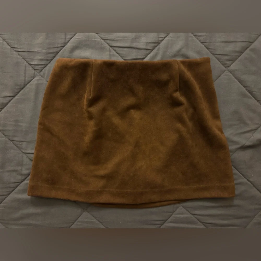 Elegant Brown Women's Stretch Skort